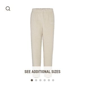 Skims Teddy Jogger Bone Size Medium NWT